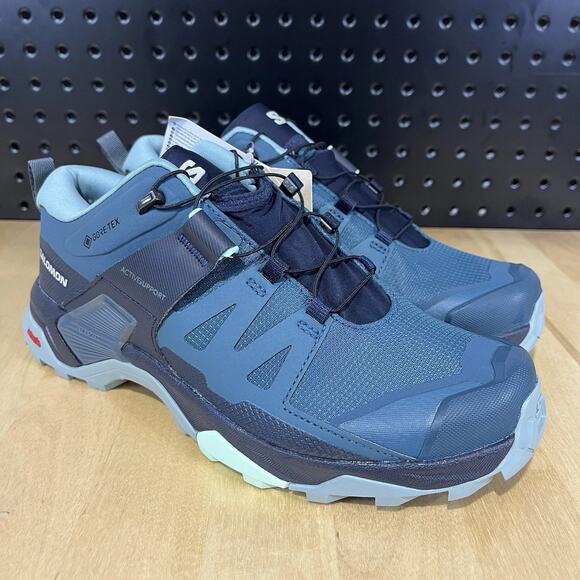 Salomon X Ultra 4 W Blue Sneakers - Picture 3 of 6
